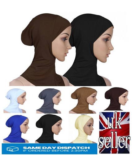 Women muslim scarf - cap, bone