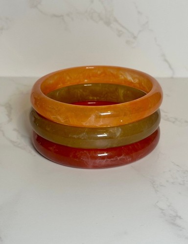 Bundle red orange brown - of, 3