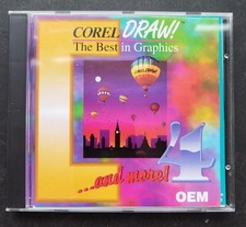 CorelDraw! 4, CD-ROM, 1994