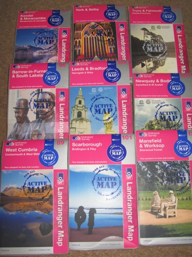 Ordnance survey landranger - survey,