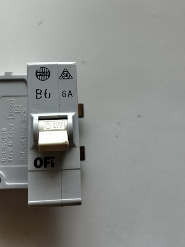 Wylex type 240v - wylex, 6a