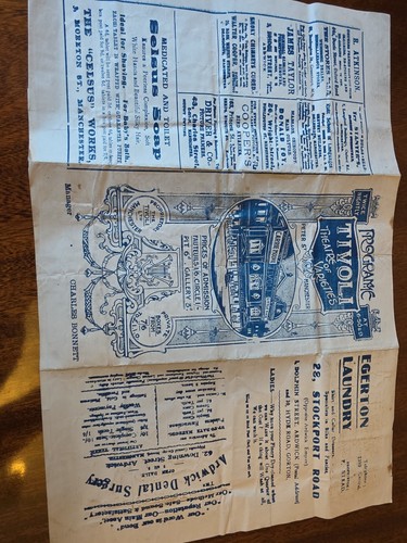 Antique 1900s tivoli theatre - 1900s,
