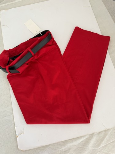 Zara red high - red, waist