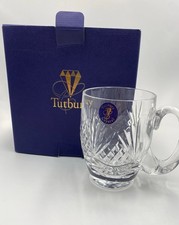 Tutbury Crystal 500ml Tankard Glass With Box