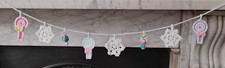 Christmas crochet bunting