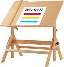 Solid Wood Drafting Table -