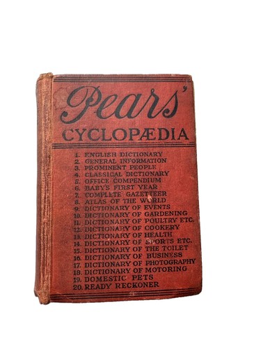 Pears cyclopaedia - pears’,