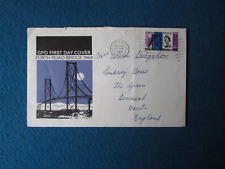 GB First Day Cover FORTH ROAD BRIDGE Franked Dunfermline 12/9/64 & Alton 14/9/64
