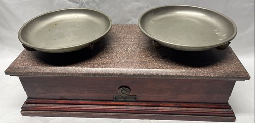 Antique henry troemner wood - troemner,