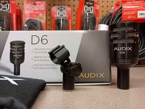 Audix cardioid dynamic kick - d6,