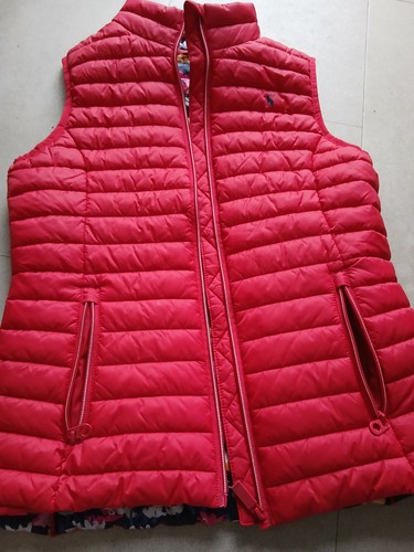 Cherry red gilet joules uk - red,