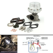 Universal Turbo Wastegate Suitable 38MM External Wastegate Turbo Wastegate for A