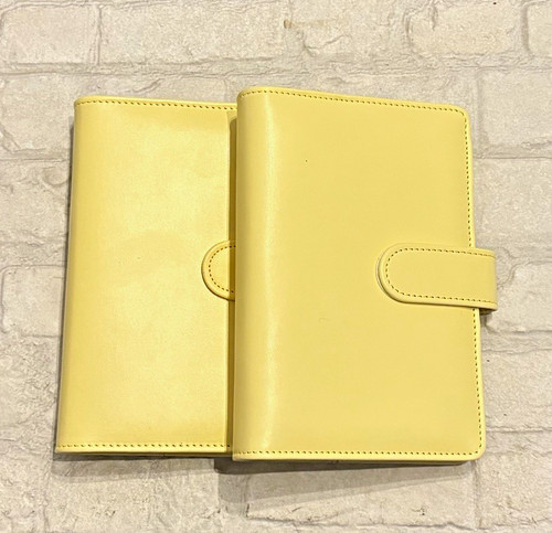 Yellow ring binder - yellow,