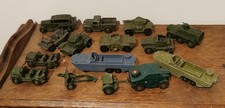 13 Unboxed Dinky Army