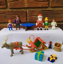Playmobil Bundle Santa Sleigh Elf Fairy Accessories