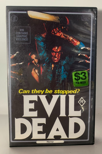 Evil dead vhs video - evil, au