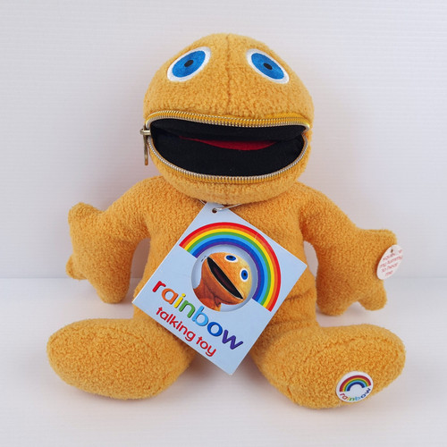 Rainbow zippy talking soft toy - rainbow,
