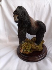 Country Artists Rare Silver Back Gorilla Collectable Figure/Ornament