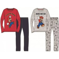 Boys Kids Super Mario Long