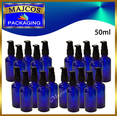 50ml empty cobalt blue glass - cobalt,