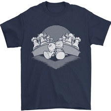 Chess Pieces Player Playing Mens T-Shirt 100% Cotton