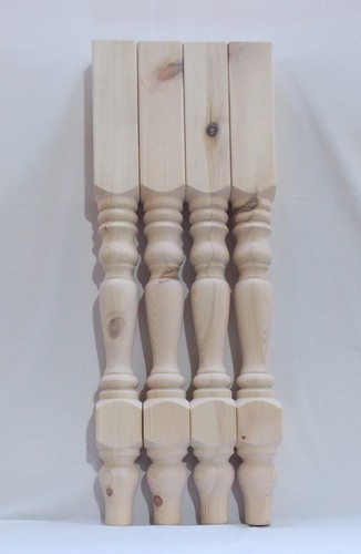 Rustic solid pine - solid, legs