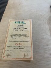 1/43 ONYX BMW V12 LMR 1999 Test Car  XGT99004  CS2020 - Mint Condition