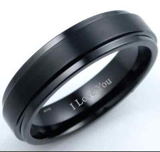 Engraved ''I Love You'' 7mm