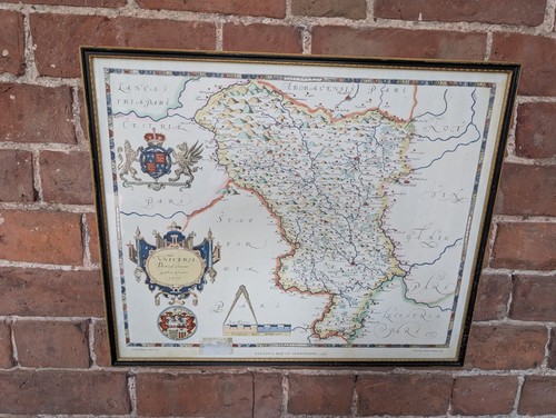 Saxton map derbyshire - saxton's, of
