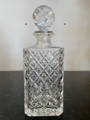 Cut crystal square - cut,
