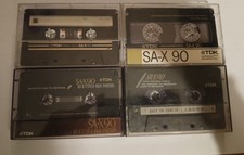 4 x TDK SA-X 46 90 Type II/ High Cassette Tape - used
