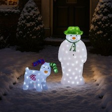 Snowman Snow Dog LED