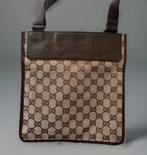 Gucci Messenger Bag 100% Authentic 27639 Brown Beige RRP £550