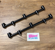 Carp Fishing Buzz Bars black edition 3 rod fixed bite alarms bars