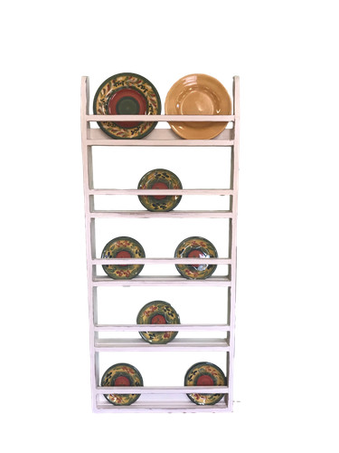 Farmhouse plate rack - plate, rack,