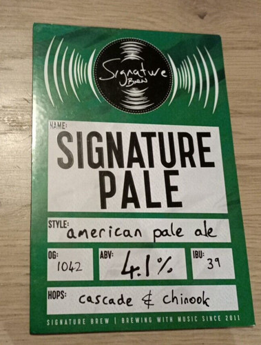 Signature brew - signature,