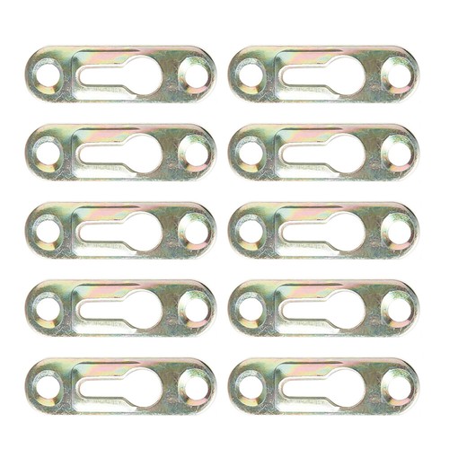10pcs metal keyhole hangers - 10pcs,