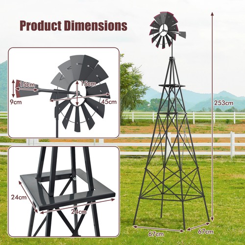 Foot ornamental windmill - foot,