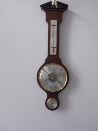 Barometer thermometer - barometer,