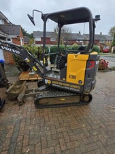 2021 Volvo EC18E Canopy 1.8ton Mini Excavator Digger