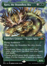 Kura, the Boundless Sky - Foil Borderless - NEO - NM - MTG
