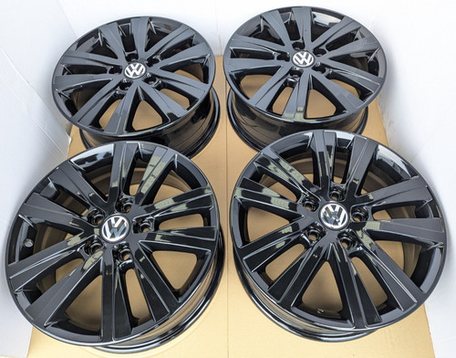 Genuine black vw - 4x,