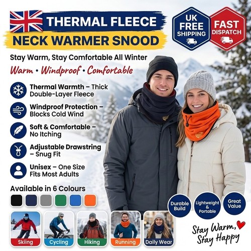 Thermal fleece snood neck - snood,