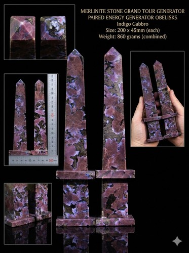 Indigo gabbro merlinite - gabbro,