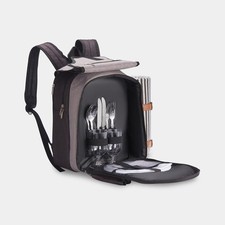 VonShef 2 Person Grey Picnic