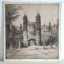 Rossall School Signed First