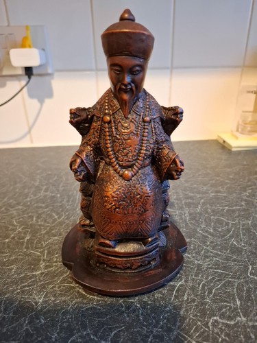 Chinese emperor resin - emperor, figurine