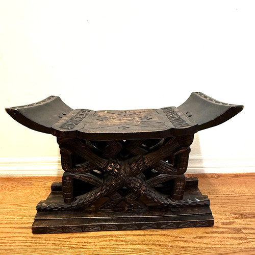 Vintage african hand carved - vintage,