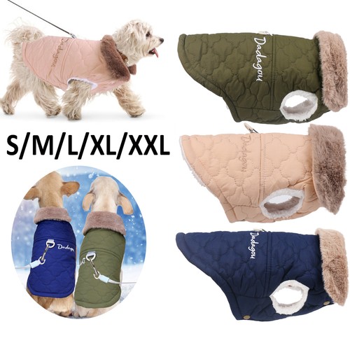 Warm pet dog coats jacket - warm,