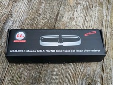 Mazda MX-5 MK1 MK2 Chrome Trim Cover For Rear View Mirror